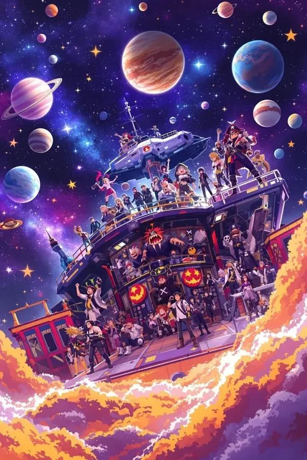宇宙海盗团 - 人气排行 宇宙海盗团 动漫封面